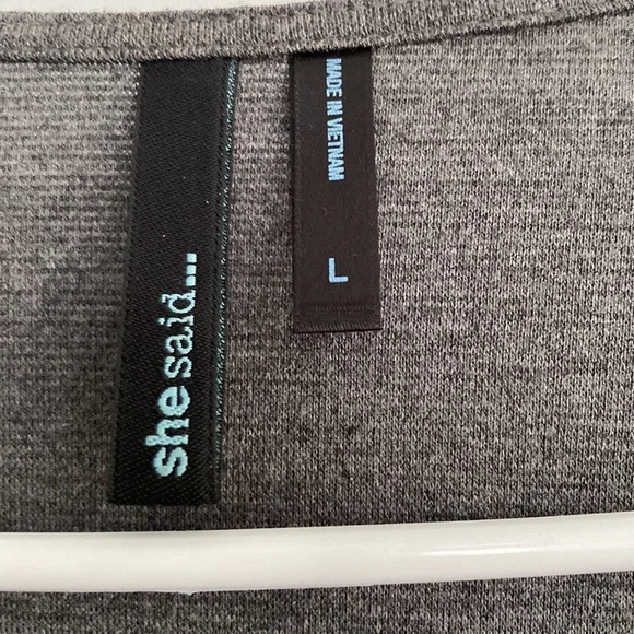 Charcoal she said … sweater - Picture 3 of 8